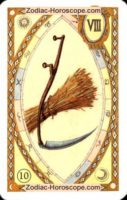 The scythe, monthly Love and Health horoscope January Libra