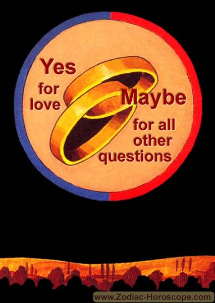 The ring answers maybe