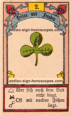 The clover, monthly Libra horoscope February