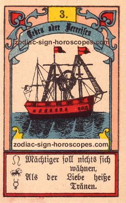 The ship, monthly Libra horoscope September