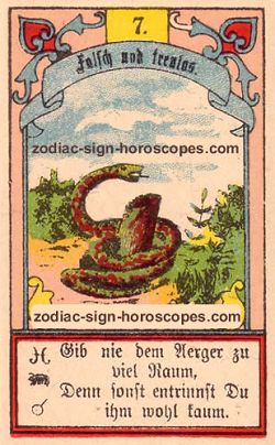 The snake, monthly Libra horoscope September
