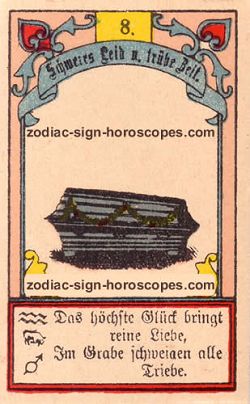 The coffin, monthly Libra horoscope December