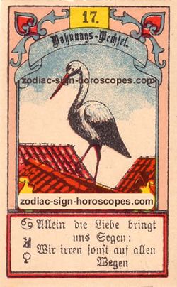 The stork, monthly Libra horoscope December