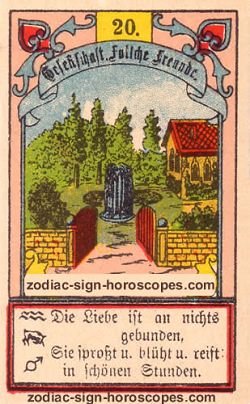 The garden, single love horoscope libra