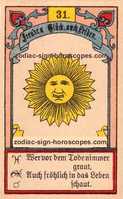 The sun, monthly Libra horoscope September