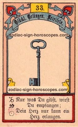 The key, monthly Libra horoscope February